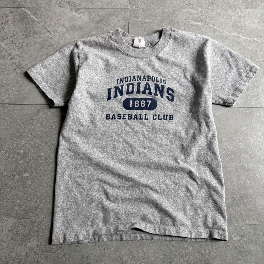 Vintage The Cotton Exchange Indianapolis Indians Baseball Club T-Shirt Size L
